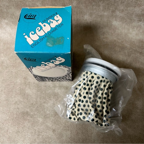 Vintage Cara English Ice Canvas Bag Ice Pack In Original Box! - Picture 2 of 3